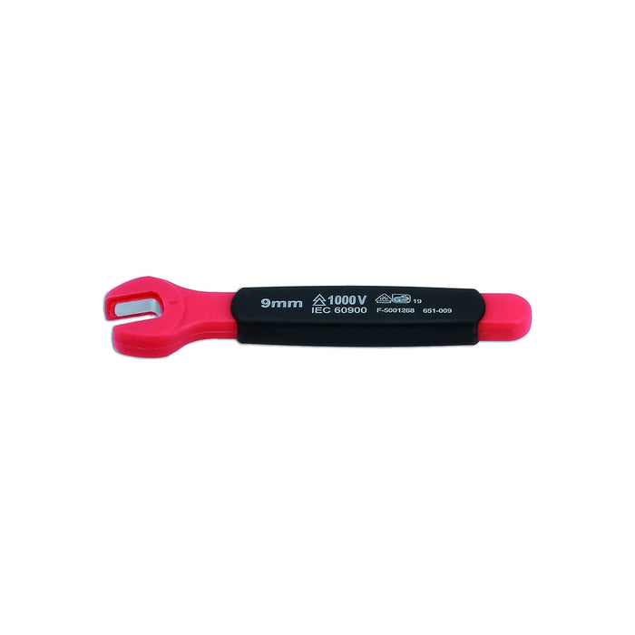 Laser Insulated Open Ended Spanner 9mm 8547 Laser - Dynamic Drive
