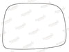 Summit Stick-On Standard Mirror Glass fits Volvo XC60 08 to 15 LHS Summit - Dynamic Drive