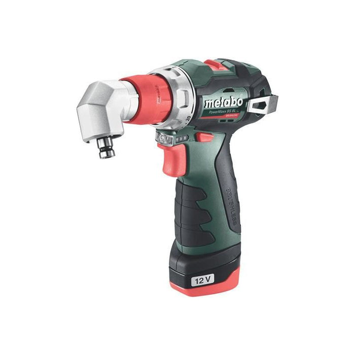 Metabo PowerMaxx BS BL Q Brushless Drill/Screwdriver 12V 2 x 2.0Ah Li-ion Metabo - Dynamic Drive