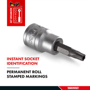 Teng Tools 1/2" TPX Bit Socket TPX45 Teng Tools - Dynamic Drive