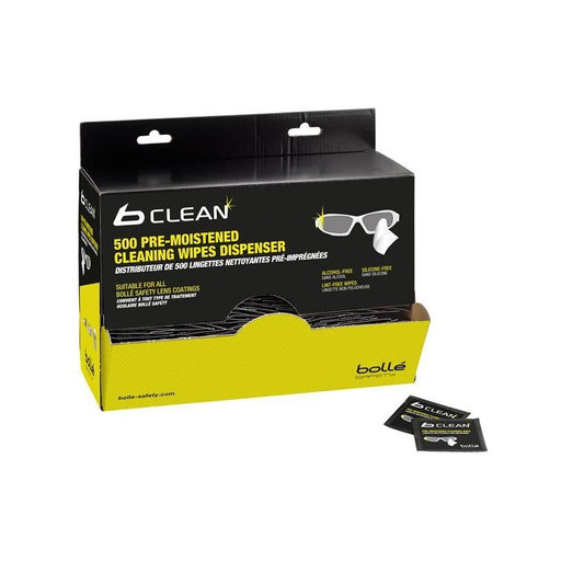 Bolle Safety B500 b Clean Cleaning Tissues Dispenser (Pack 500) Bolle Safety - Dynamic Drive