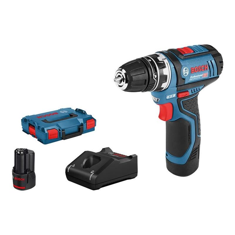 Bosch GSR 12V-15 FC Pro FlexiClick Drill Driver 12V 2 x 2.0Ah Li-ion Bosch - Dynamic Drive