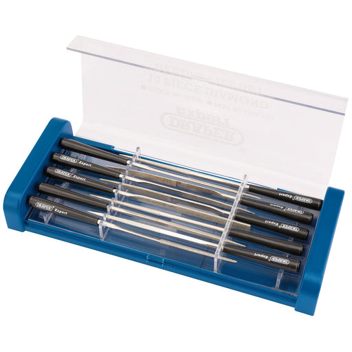 Draper Diamond Needle File Set, 140mm (10 Piece) 36326 Draper - Dynamic Drive