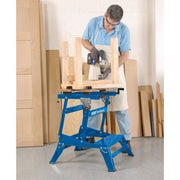Draper Twin Height Heavy Duty Fold Down Workbench, 650mm 38121 Draper - Dynamic Drive
