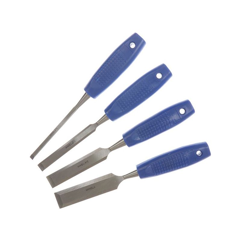 Bluespot Tools Wood Chisel Set, 4 Piece BlueSpot Tools - Dynamic Drive