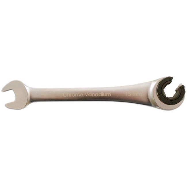 Laser Ratchet Flare Nut Wrench 13mm 4902 Laser - Dynamic Drive