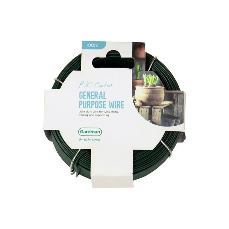 Gardman PVC Coated Wire 1.2mm x 100m Gardman - Dynamic Drive