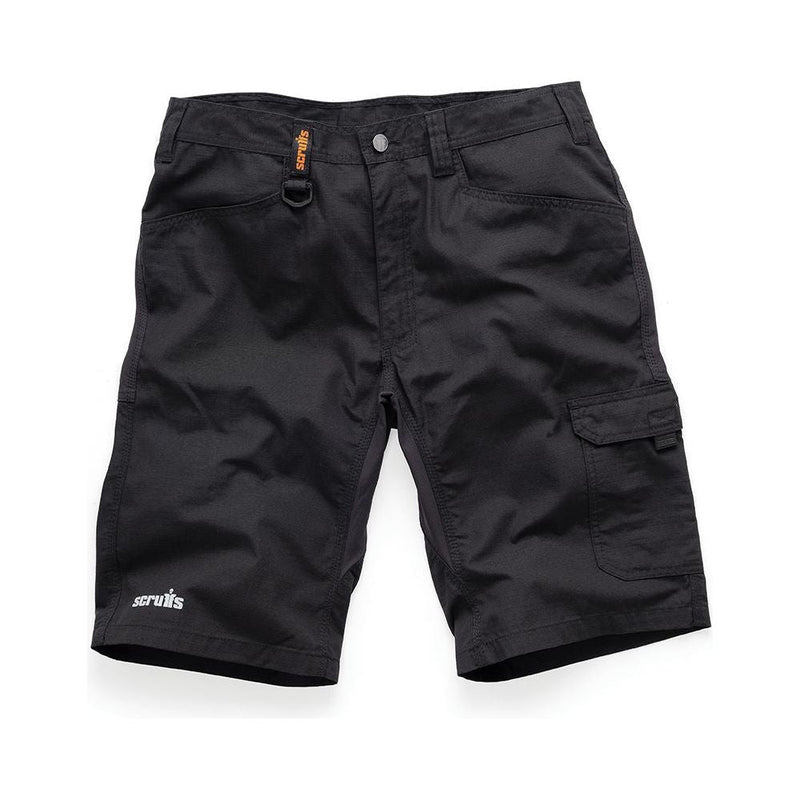 Scruffs Trade Flex Shorts Black 30" W Scruffs - Dynamic Drive