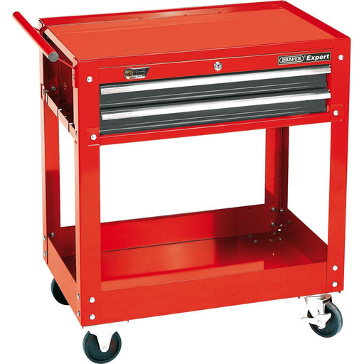 Draper Expert 2 Level Tool Trolley with Two Drawers 07635 Draper - Dynamic Drive