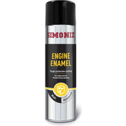 6x Simoniz Enamel Matt Aluminium Engine Enamel Car Spray Paint Aerosol Can 500ml Simoniz - Dynamic Drive