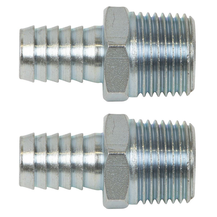 PCL PCL Screwed Tailpiece Male 1/2"BSPT - 1/2" Hose - Pack of 2 AC99 PCL - Dynamic Drive