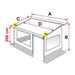 Fiamma Caravanstore Zip Top Awning Only 360 with Royal Blue Fabric Caravan Fiamma  - Dynamic Drive