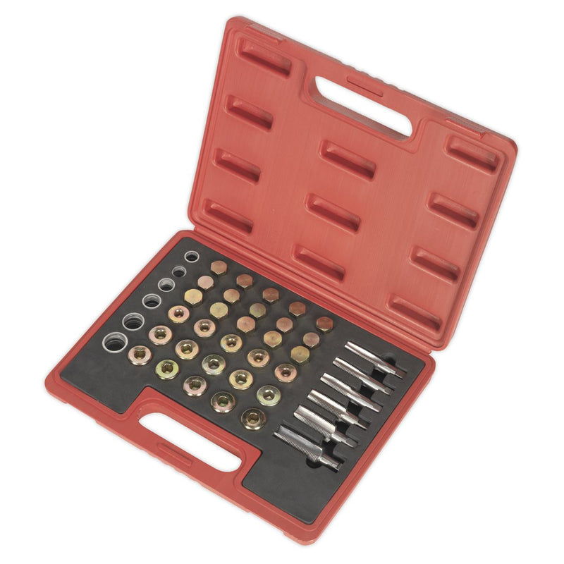 Sealey Oil Drain Plug Master Thread Repair Set VS661 Sealey - Dynamic Drive