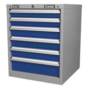 Sealey Cabinet Industrial 6 Drawer API5656 Sealey - Dynamic Drive