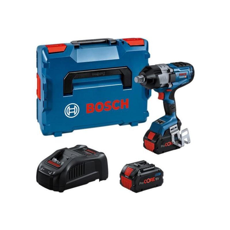 Bosch GDS 18V-1600 HC BITURBO Impact Wrench 18V 2 x 8.0Ah ProCORE18V Li-ion Bosch - Dynamic Drive