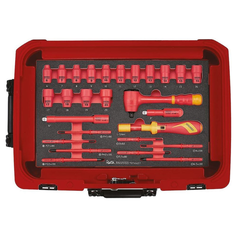 Teng Tools MECCA PRO TC-9 FOAM Tool Kit 52 Pieces Teng Tools - Dynamic Drive