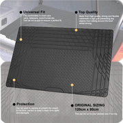 Heavy Duty Rubber Car Boot Liner Mat Sakura  - Dynamic Drive