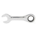 Silverline Stubby Ratchet Spanner Set 7pce 8 - 19mm Silverline - Dynamic Drive
