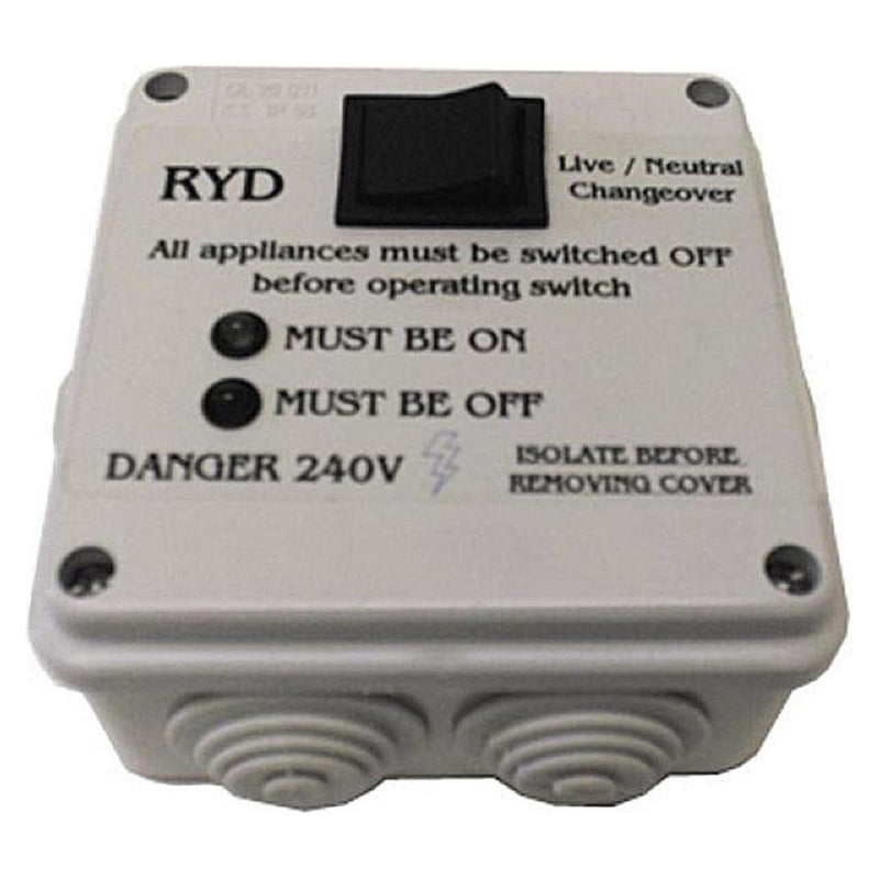 AG Mains Polarity Changeover Switch Switch Polarity with Ease with AG Mains AG - Dynamic Drive