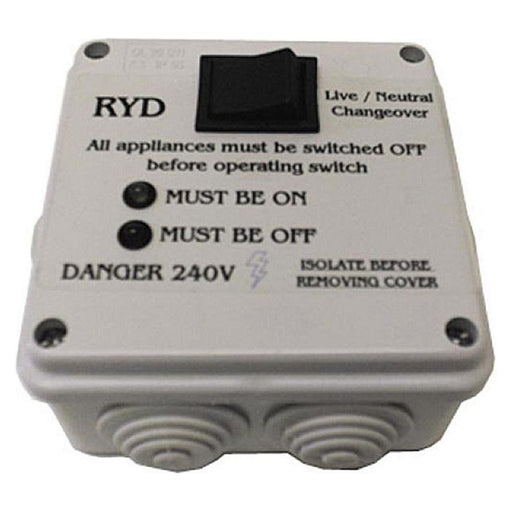 AG Mains Polarity Changeover Switch Switch Polarity with Ease with AG Mains AG - Dynamic Drive
