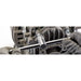 Draper Satin Chrome Sliding T Bar, 3/8" Sq. Dr. 16788 Draper - Dynamic Drive