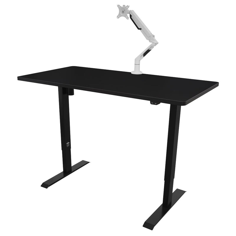 Dellonda Single Motor Adjustable-Height Electric Sit/Stand Desk - Black Desktop Dellonda - Dynamic Drive