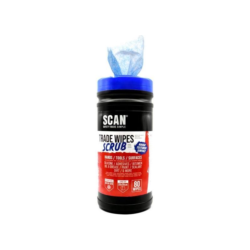 Scan Scrub Wipes (Tub 80) Scan - Dynamic Drive