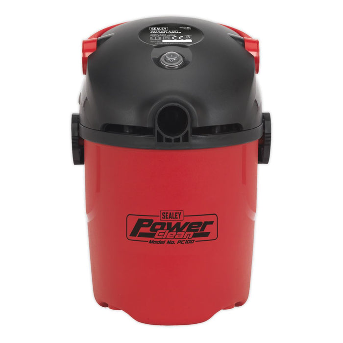 Sealey Vacuum Cleaner Wet & Dry 10ltr 1000W/230V PC100 Sealey  - Dynamic Drive