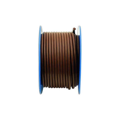 Connect Brown Cable Single Core Auto Cable 120/0.30 30m 30046 Tool Connection - Dynamic Drive