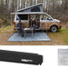 Fiamma F45s 260 Awning for VW T5/T6 Multivan / Transporter (RHD, Royal Grey, Deep Black) Fiamma - Dynamic Drive
