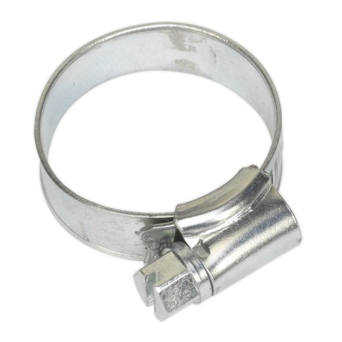 Sealey Hose Clip Zinc Plated 19-29mm Pack of 20 SHC1A Sealey  - Dynamic Drive