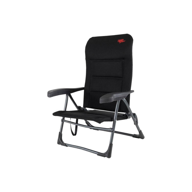 Crespo Beach Chair AP/205 Air Deluxe Black Crespo - Dynamic Drive