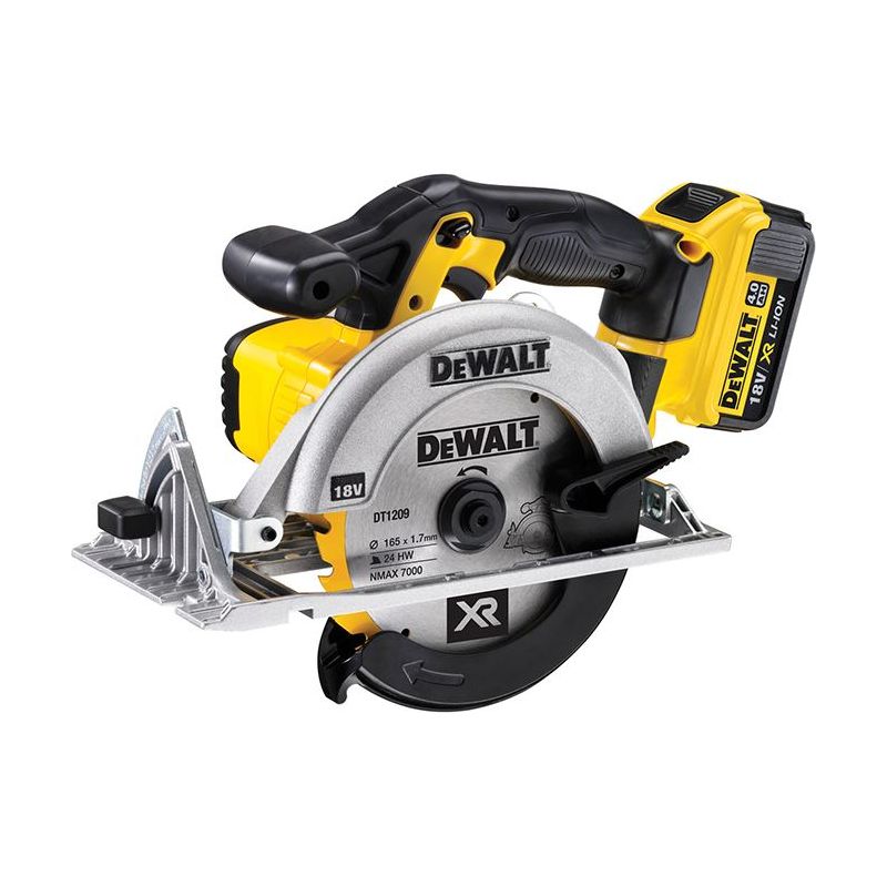 Dewalt Power Tools DCS391M2 Premium XR Circular Saw 165mm 18V 2 x 4.0Ah Li-ion DeWALT Power Tools - Dynamic Drive