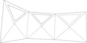 Quest Screen Shield (3 panel) Windbreak 180cm High Quest - Dynamic Drive