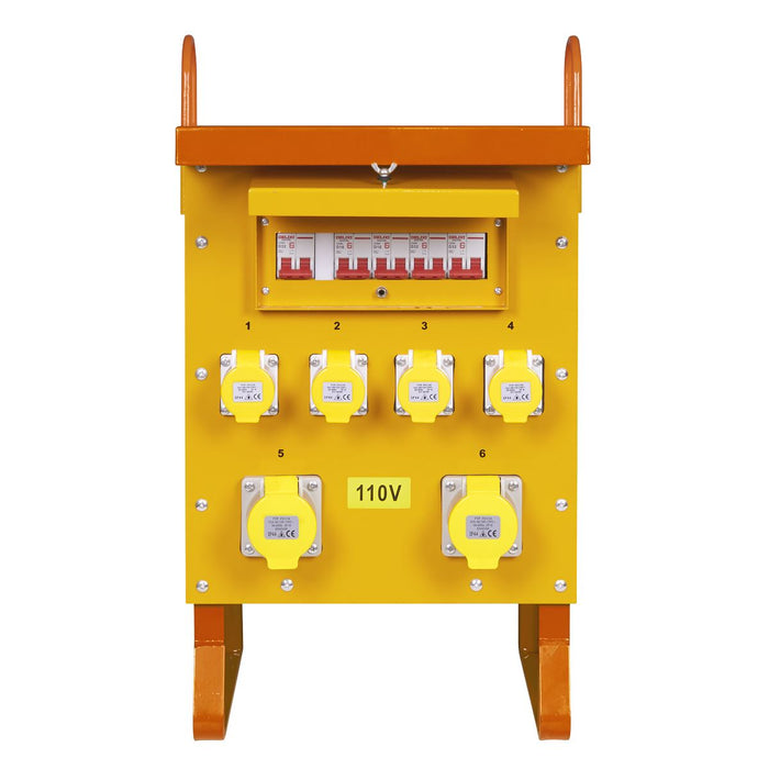 Sealey 110V 10kVA Single Phase Site Transformer WST10000 Sealey - Dynamic Drive