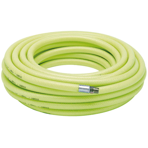 Draper High-Vis Air Line Hose, 15.2m, 8mm Bore, 1/4" BSP 23190 Draper - Dynamic Drive
