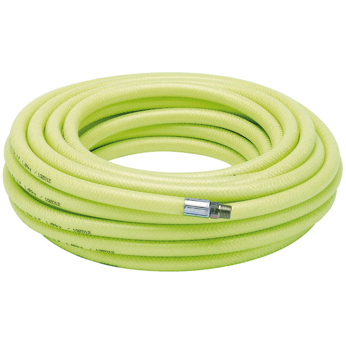 Draper High-Vis Air Line Hose, 15.2m, 8mm Bore, 1/4" BSP 23190 Draper - Dynamic Drive