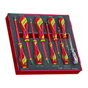 Teng Tools Insulated Screwdriver Set Mixed FOAM2 9 Pieces Teng Tools - Dynamic Drive