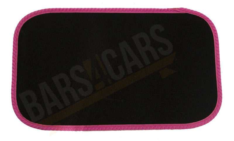 Sakura VR Cerise Embroidered Edging Car Mat Set (Front & Rear) Universal Sakura - Bars 4 Cars