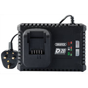 Draper D20 20V Fast Battery Charger, 4A 55913 Draper - Dynamic Drive