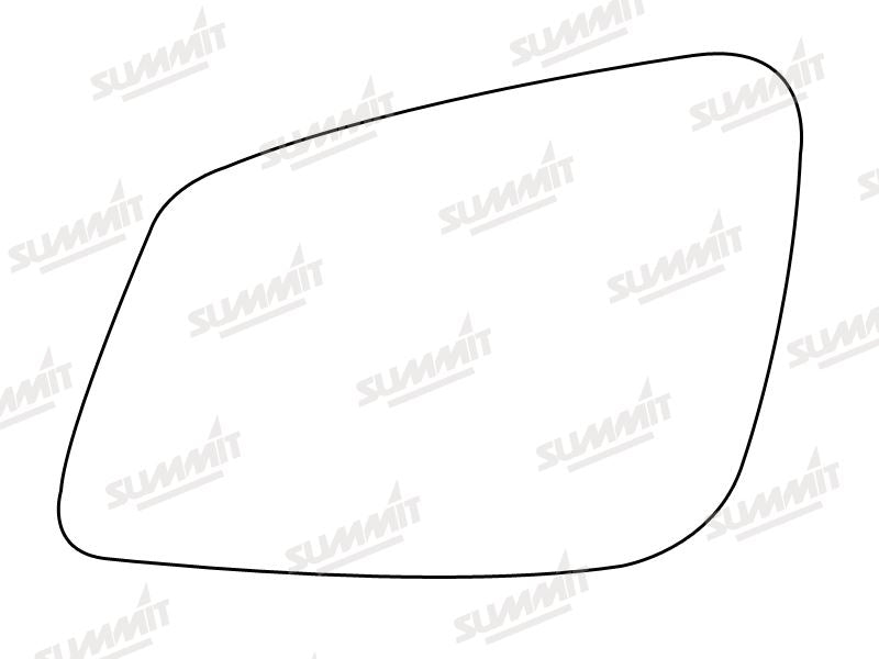 Summit Heated Base Plate With Blind Spot Mirror Glass fits BMW 1 Series, 5 Series, 6 Series LHS Summit - Dynamic Drive