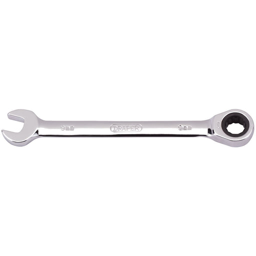 Draper Metric Ratcheting Combination Spanner, 9mm 31006 Draper - Dynamic Drive