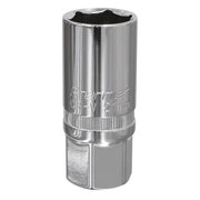 Sealey Spark Plug Socket 21mm 1/2"Sq Drive S12SP14 Sealey - Dynamic Drive
