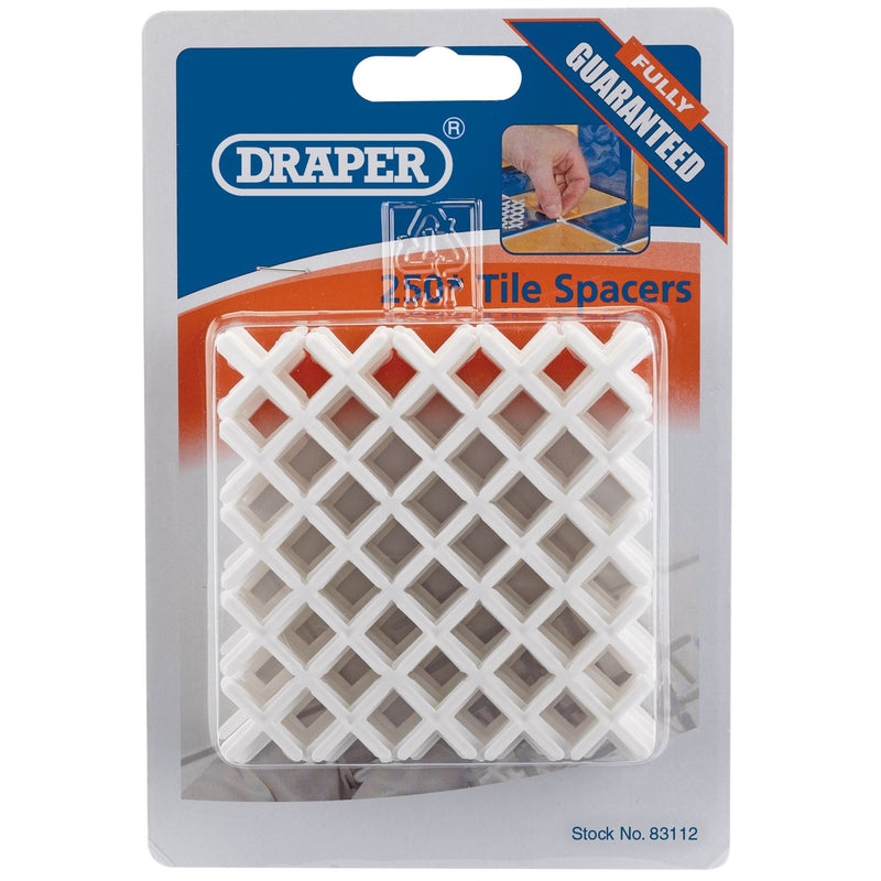 Draper Tile Spacers, 2mm (Approx 250) 83112 Draper - Dynamic Drive