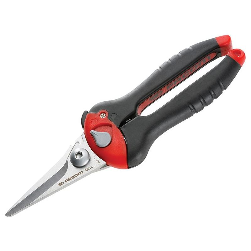 Facom 980 Universal Shears Straight Cut 200mm (8in) Facom - Dynamic Drive