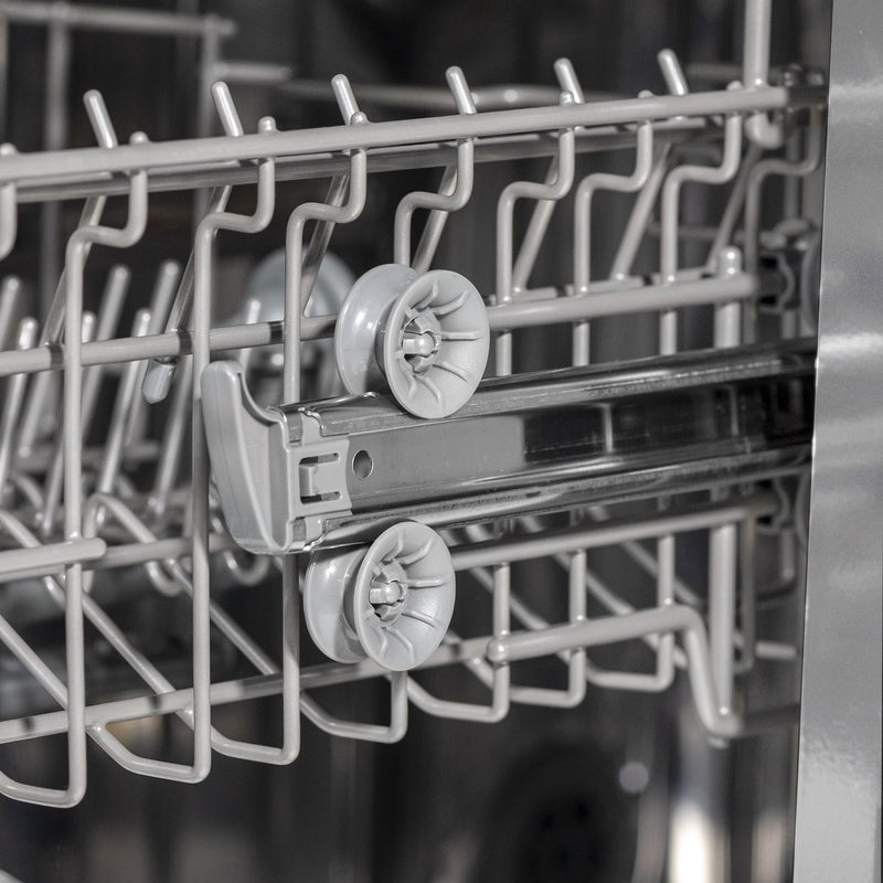 Baridi Slimline Freestanding Dishwasher 45cm Wide 10 Place Settings - Silver Baridi - Dynamic Drive