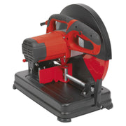 Sealey Cut-Off Saw355mm 230V Abrasive Disc Portable SM355D Sealey - Dynamic Drive