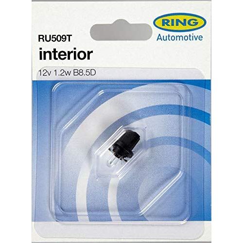Ring Automotive RU509T 12V 1.2W B8.5D (Black Base) Tachograph Panel Bulb Ring Automotive  - Dynamic Drive