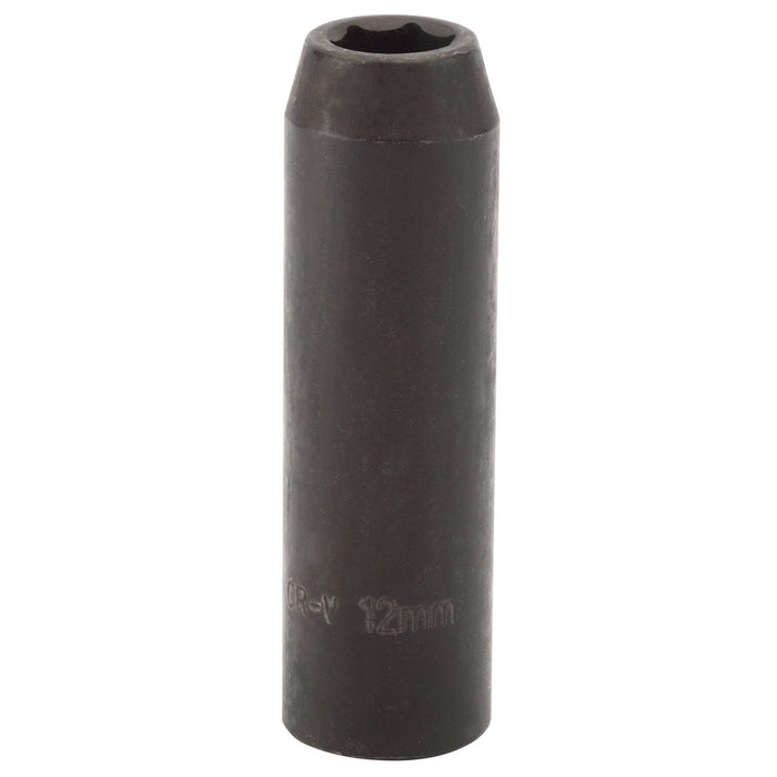Draper Deep Impact Socket, 1/2" Sq. Dr., 12mm 12739 Draper - Dynamic Drive