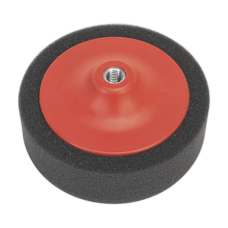 Sealey Buffing & Polishing Foam Head150 x 50mm M14 x 2mm Black/Soft Sealey - Dynamic Drive